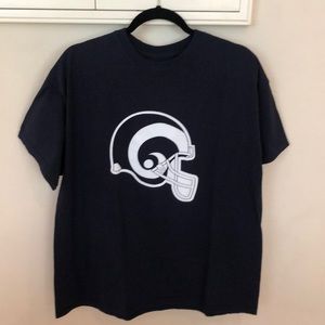 Vintage LA Rams Dark Navy ShortSleeve Tee SzXL